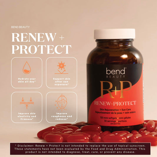 Bend Beauty Renew + Protect capsules