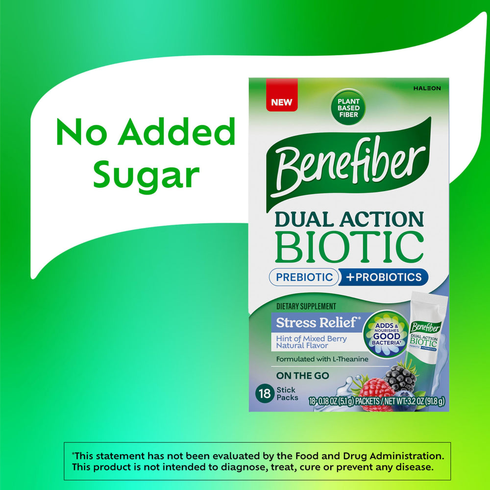 Gluten-free badge on Benefiber packaging
