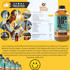 Health benefits of Sweet Sunnah Black Seed Oil