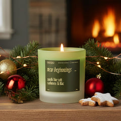 Fragrance-filled room featuring New Beginnings candle