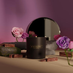 Gift-ready Benevolence LA Rose & Sandalwood candle