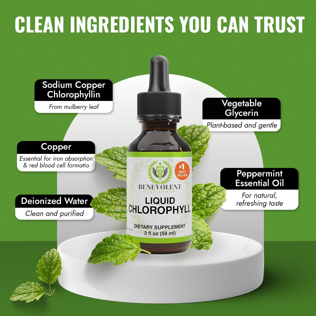 Graphic indicating detox and internal deodorizer benefits