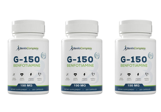 Benfocomplete Benfotiamine 150 mg capsules bottle 1 - 120 count