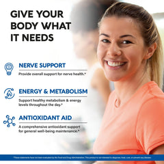 Benfotiamine with vitamins B1 and B12 ingredients