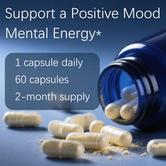 Supplement facts panel for BENIX Dopamine Brain Food