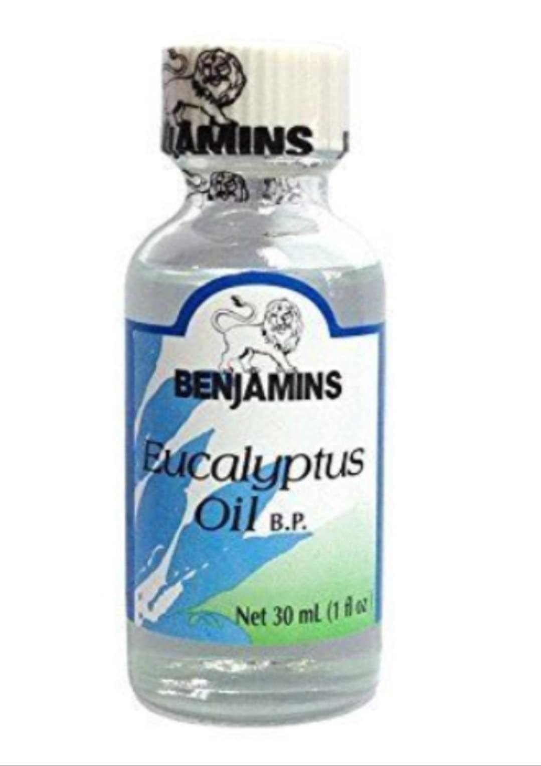 1 oz bottle of Benjamins Eucalyptus Oil