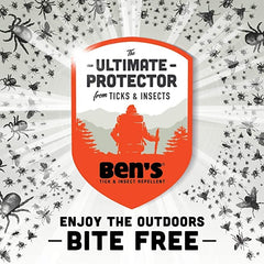 Ben's field wipes provide rugged, long-lasting bug protection for families