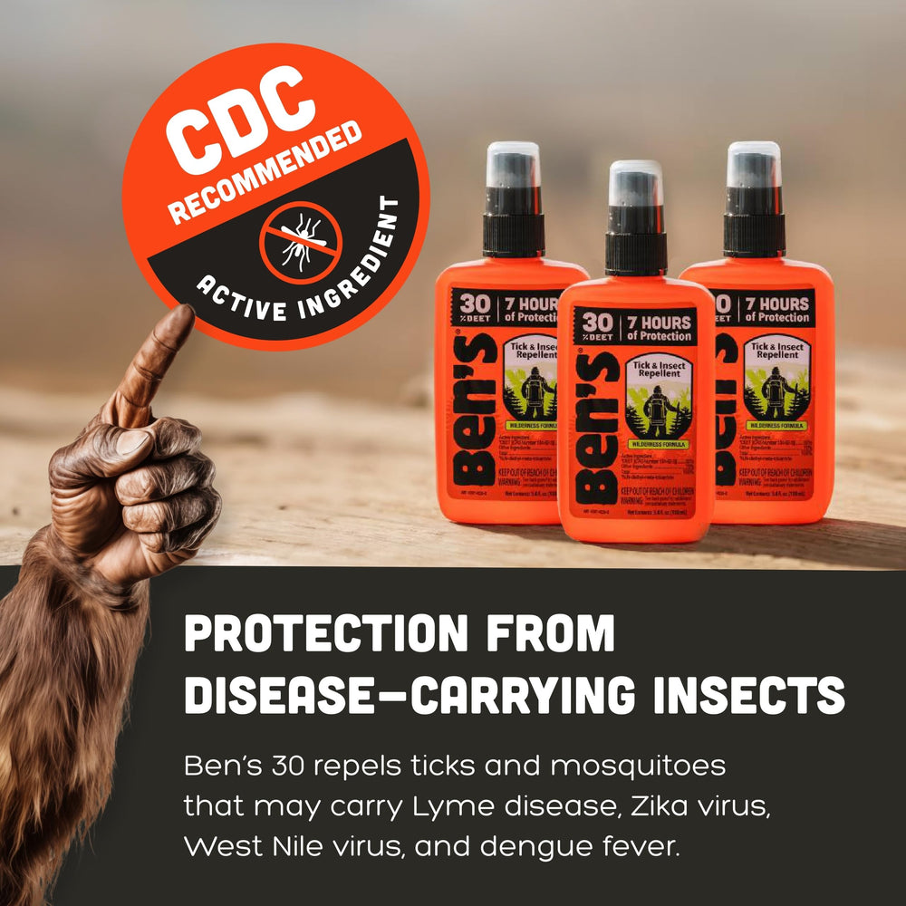 Ben's New Hampshire-tested tick repellent on backcountry trails