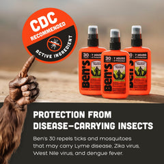 Ben's New Hampshire-tested tick repellent on backcountry trails