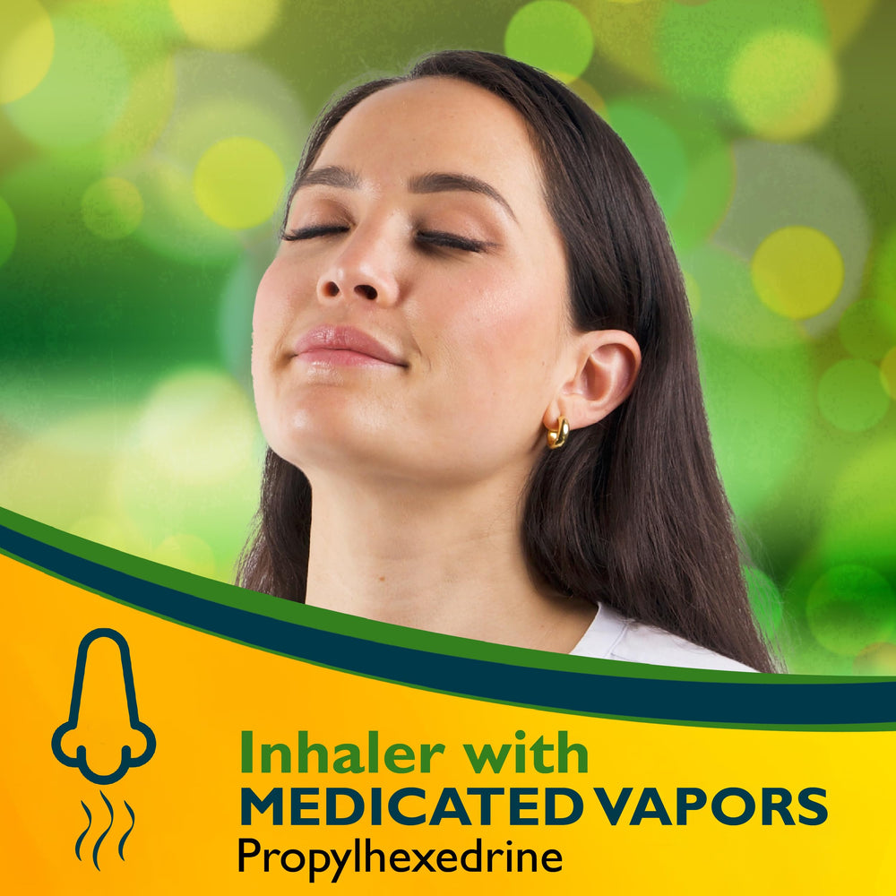 Benzedrex inhaler propylhexedrine label emphasizes active ingredient.