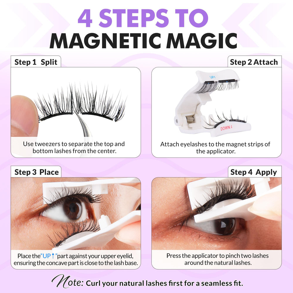 Bepholan CS100 travel-ready packaging protects reusable lashes.