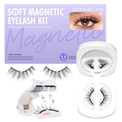 Bepholan CS100 soft magnetic lashes for natural look without glue.