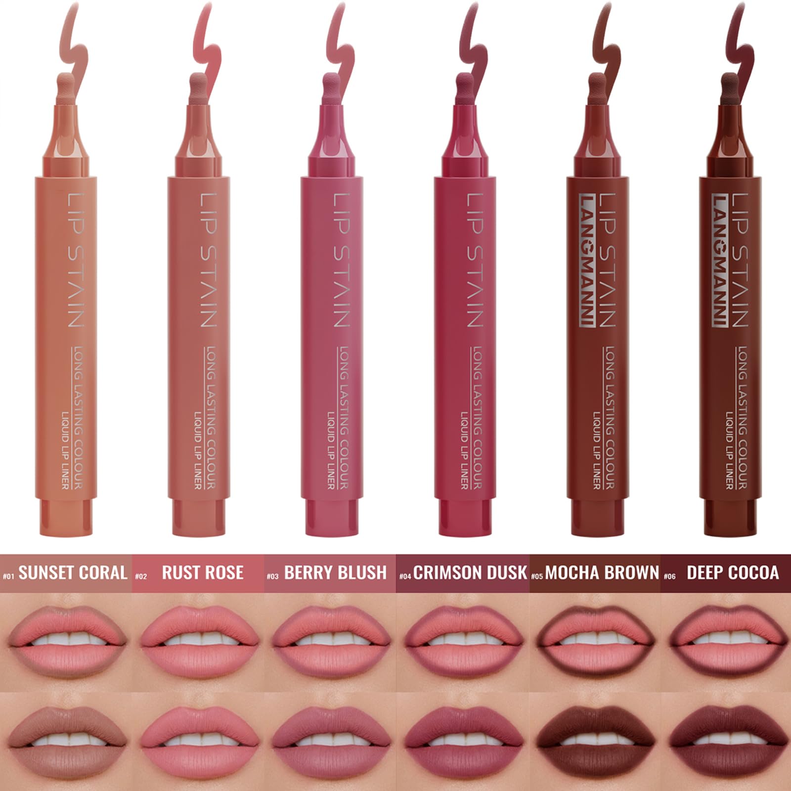BERALLOYE six-shades available for natural to bold style options.