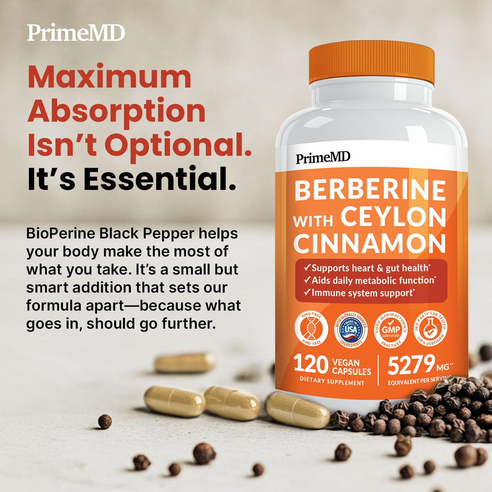 Capsules arranged beside ingredient visuals