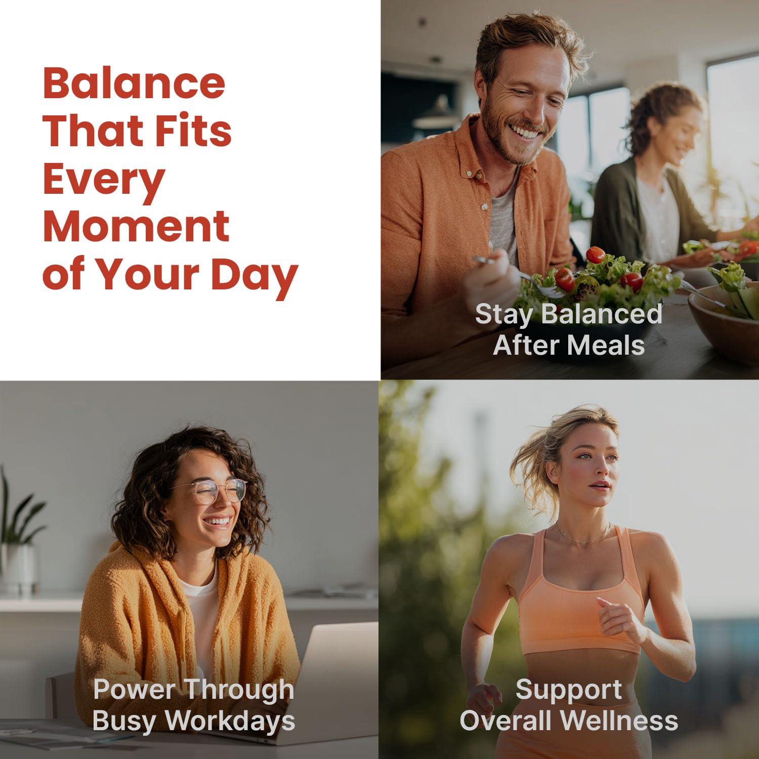 Wellness branding and product box on display