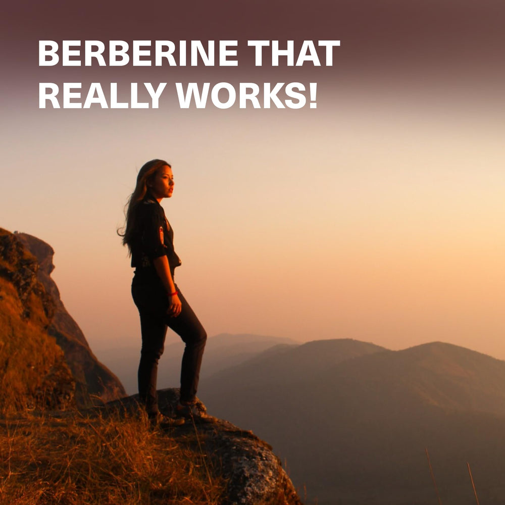 Berberine 500 mg with turmeric vitamins D and K for heart and gut health