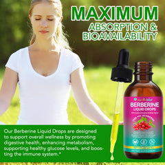 Berberine bottle packaging 60ml