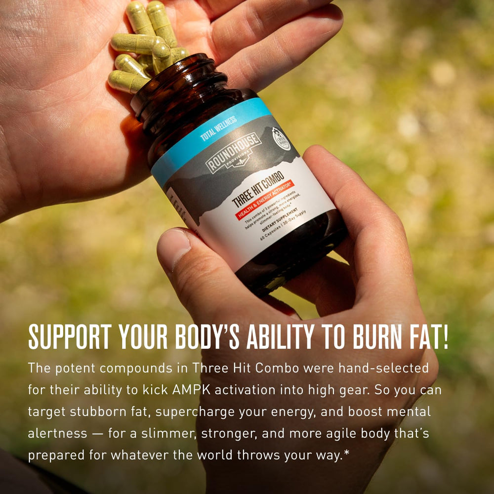 Berberine capsules shown for ROUNDHOUSE PROVISION