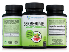 Label and packaging of Berberine with Ceylon Cinnamon