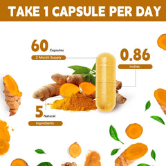 Berberine and Ceylon Cinnamon alongside turmeric ingredients