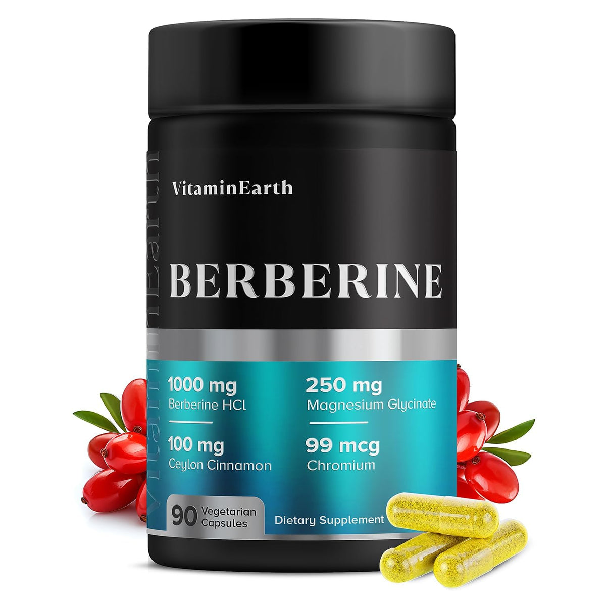 Vitamin Earth Berberine Complex bottle front view