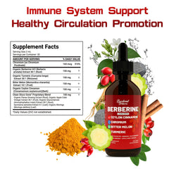 Back label showing ingredients and nutrition information