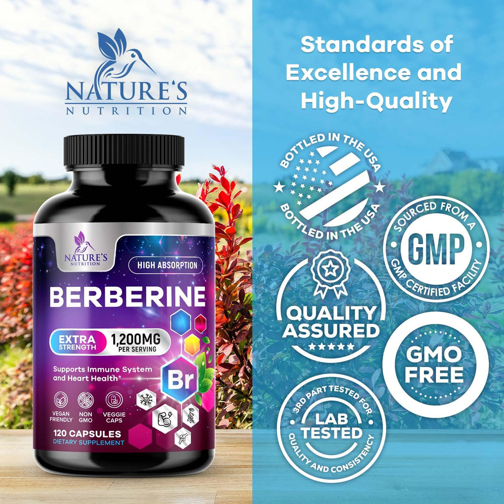 Berberine capsules for immune support