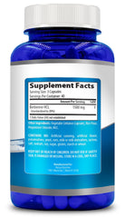 Label highlighting 1500mg per serving