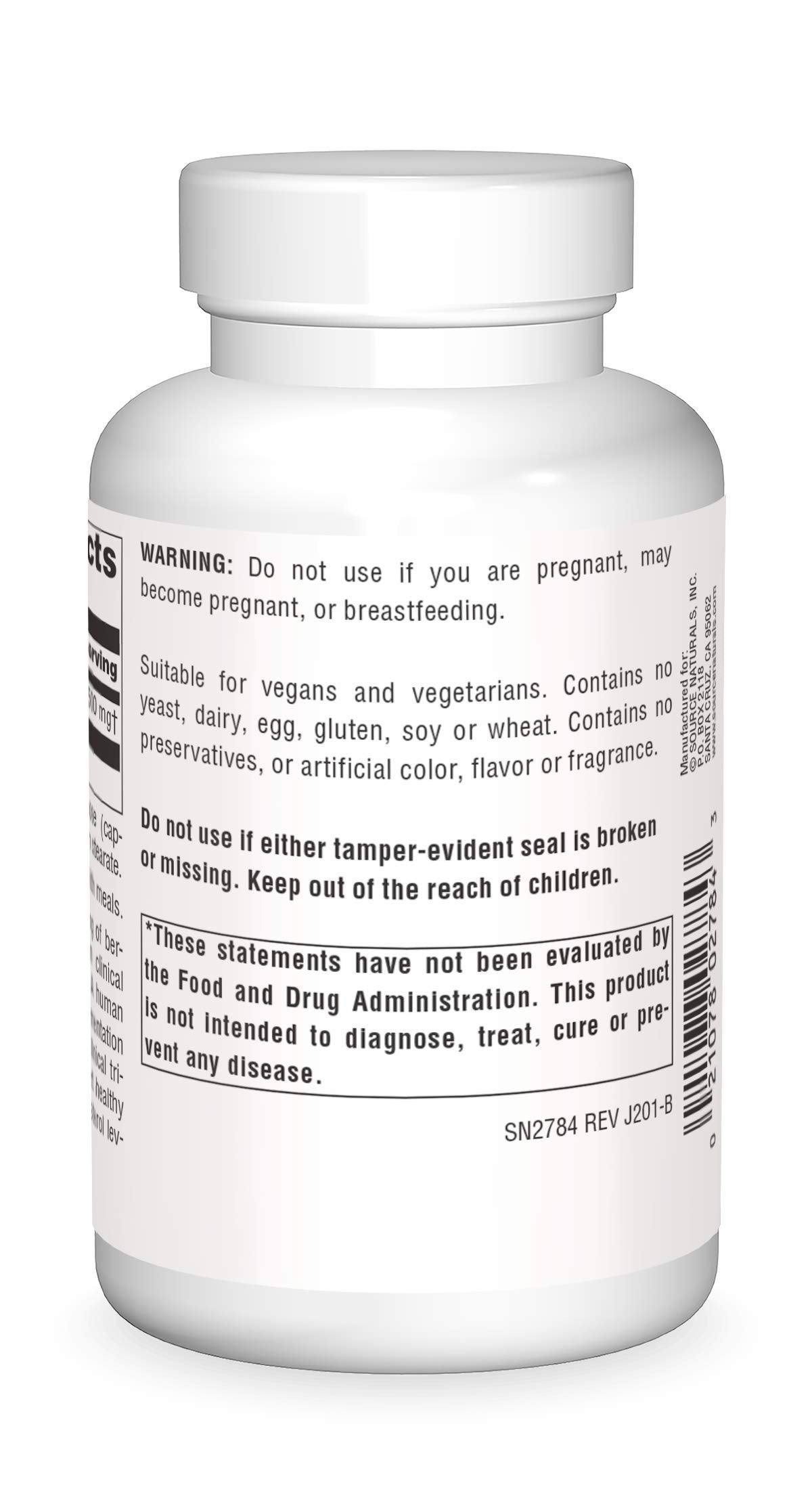 Berberine hydrochloride 500 mg capsule label