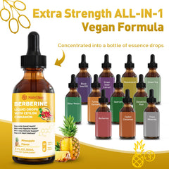 Bitter melon, quercetin, and berberine ingredients