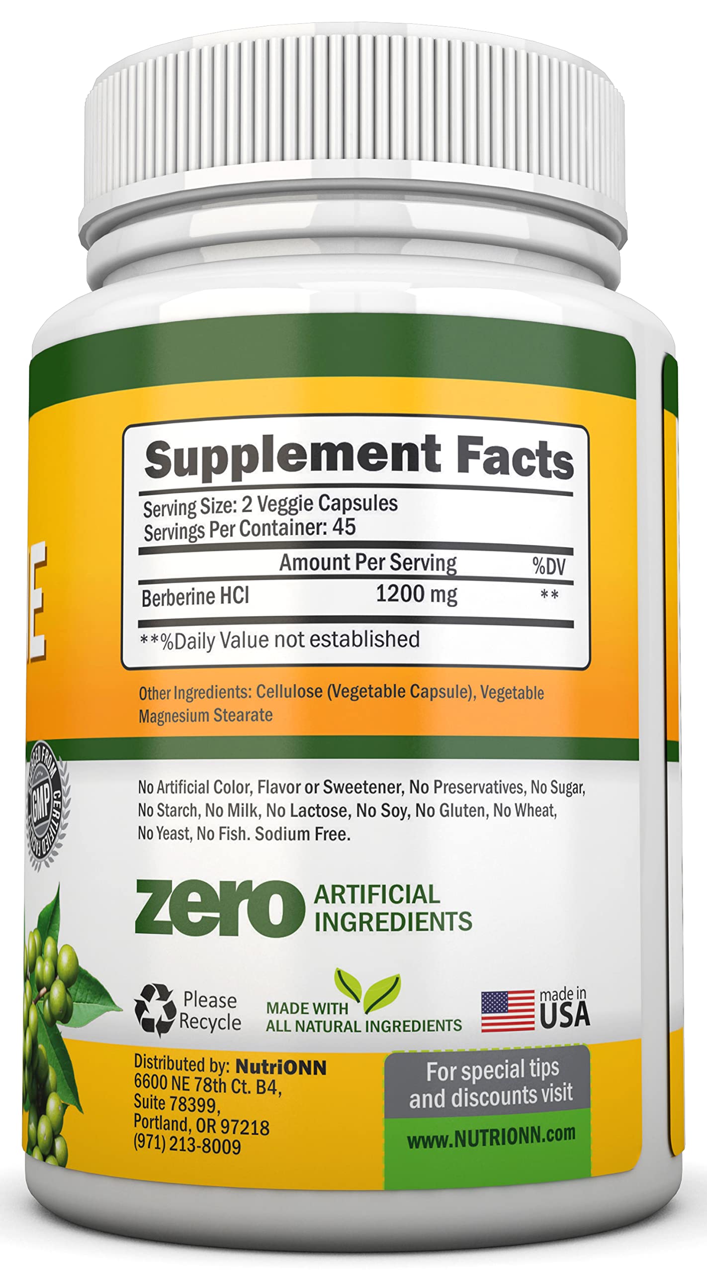 Berberine supports metabolism regulation