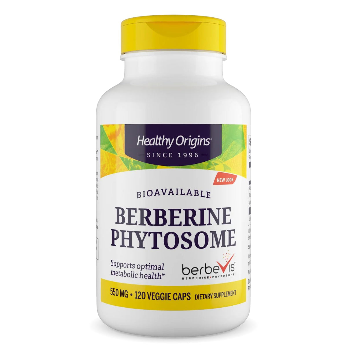 Hero image of Healthy Origins Berberine Phytosome Berbevis bottle