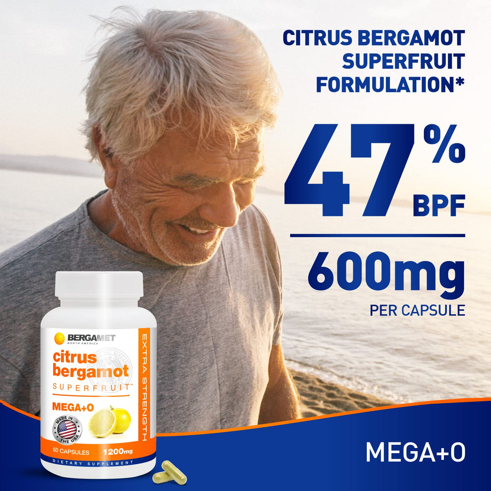 Close-up of Bergamot extract showing 170:1 ratio