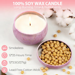 Bergamot Fig Rose Champagne fragrance candle