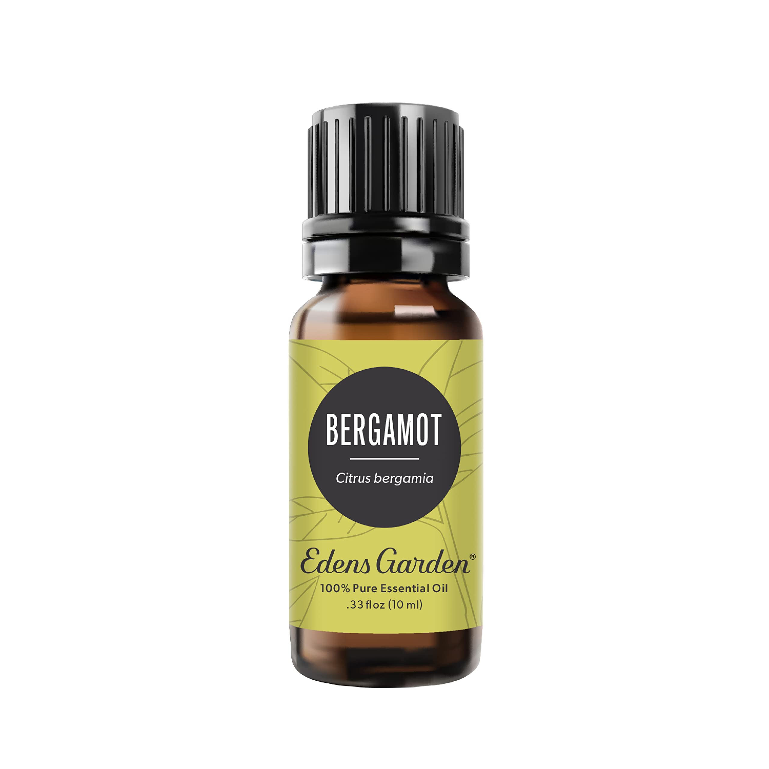 Bergamot essential oil bottle, 10 ml, main product image