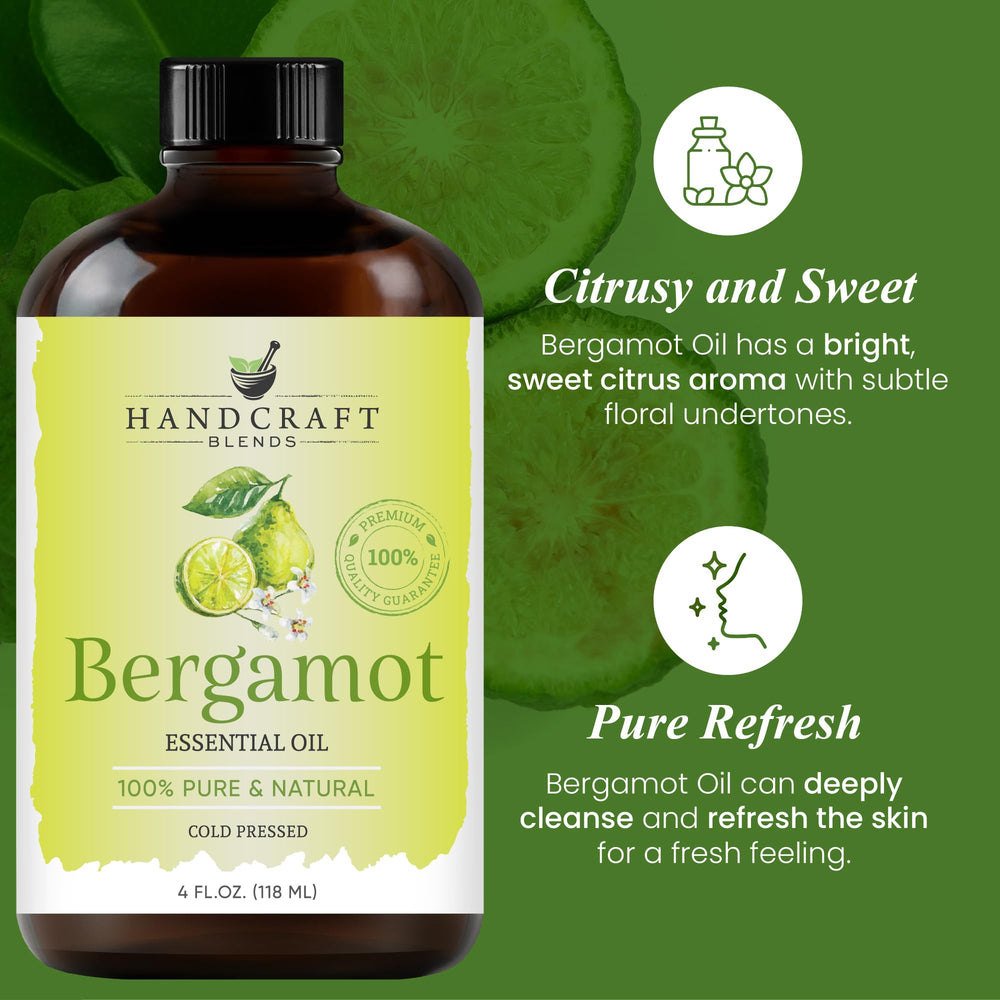 Bergamot essential oil used in diffuser for aromatherapy