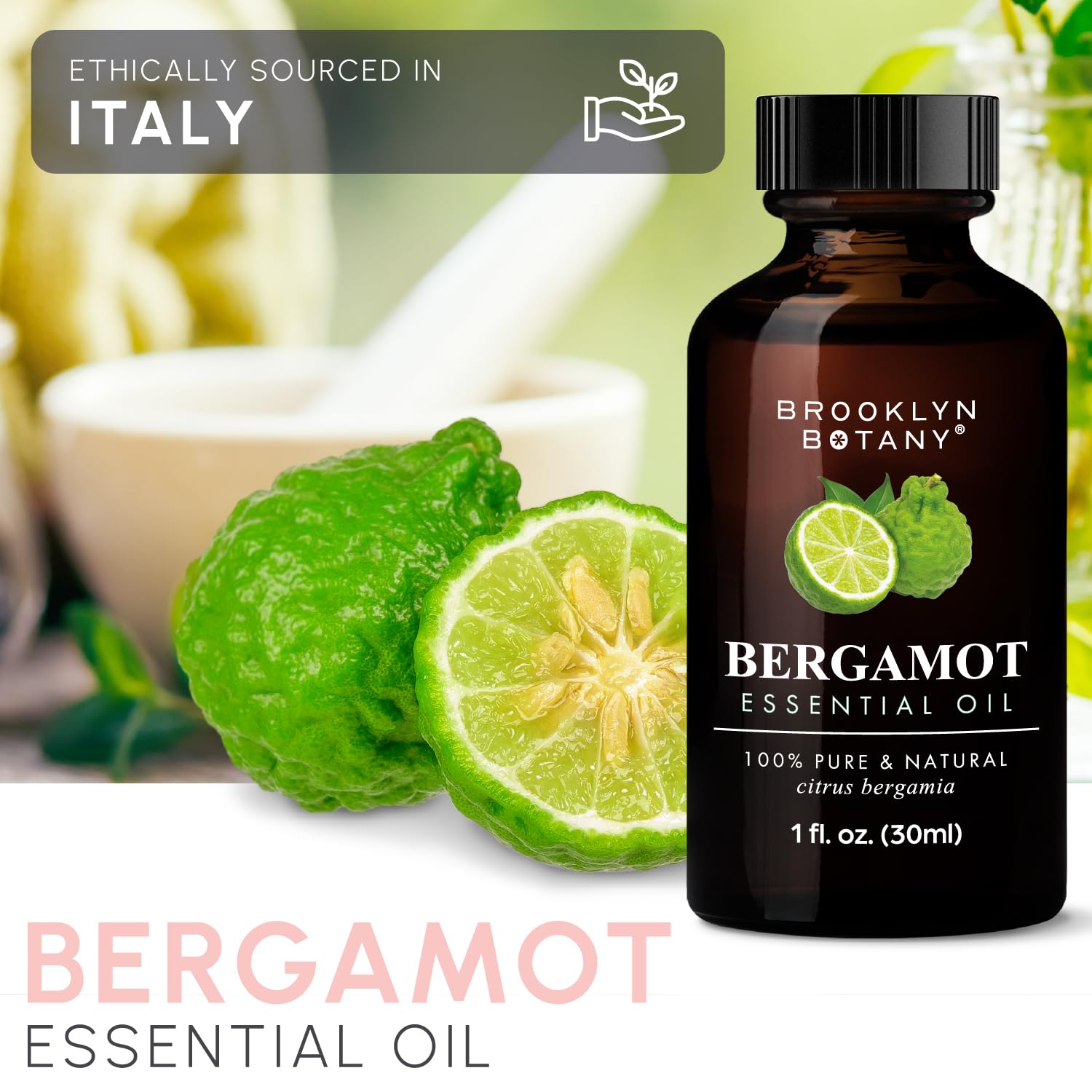 Lab tested bergamot essential oil certificate