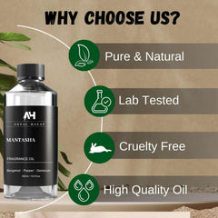 Notes of bergamot, pepper and geranium