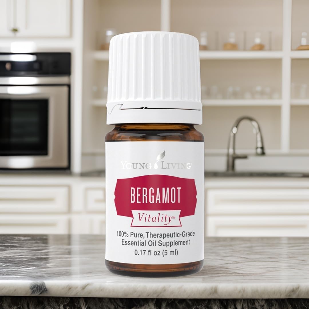 Bergamot Vitality kitchen infusion scene highlights versatile flavoring.