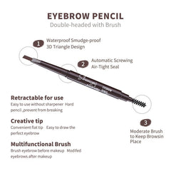 Berinist waterproof brow pencils stay put through heat and humidity.