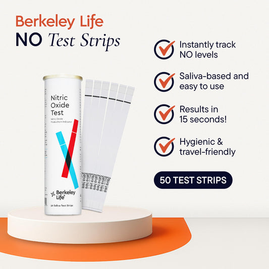 Close-up of individual nitrate test strips in packaging