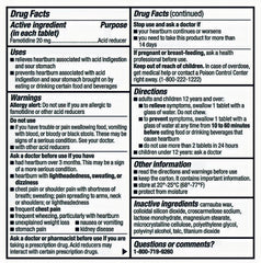 Berkley Jensen famotidine gluten-free tablets with quality manufacturing.