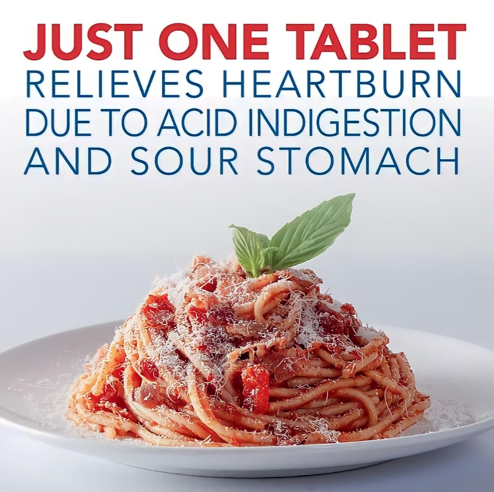 Berkley Jensen famotidine tablets in blister pack ready for pre-meal relief.