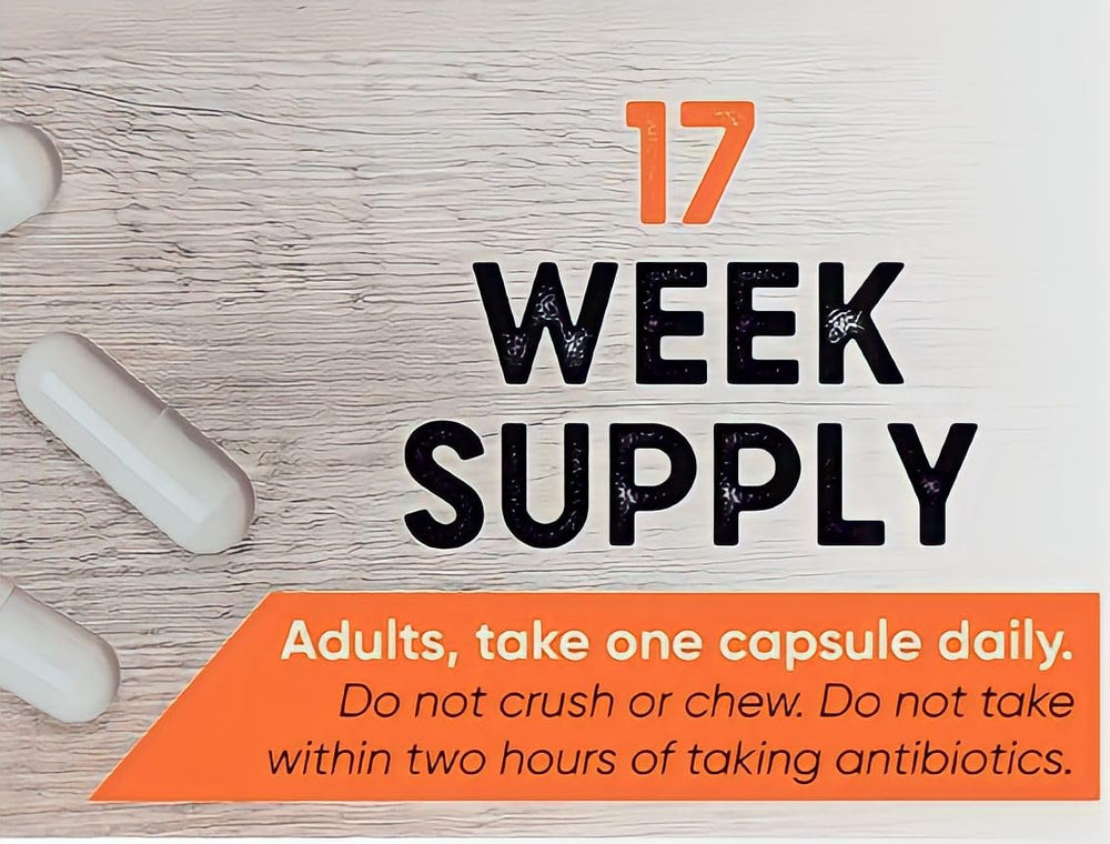 19-week supply indication based on daily use (approx. 17 weeks)