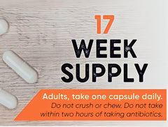 19-week supply indication based on daily use (approx. 17 weeks)