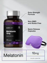 Berkshire Labs Melatonin 10mg gluten free non GMO bottle