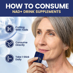 Berry flavor NAD liquid strips packaging