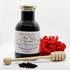 Syrup served with yogurt and fruit