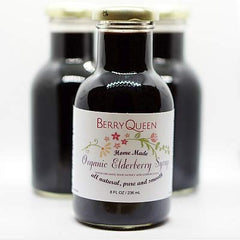 Children enjoying Berryqueen elderberry syrup