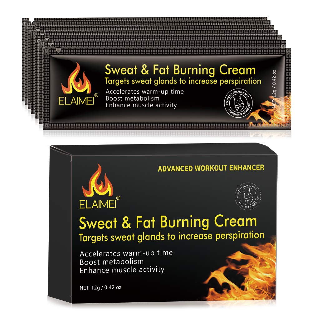 BERVEAL hot cream boosts sweat during workouts for a potential fat-burning effect.